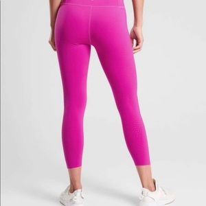 Athleta Velocity Laser Cut capris